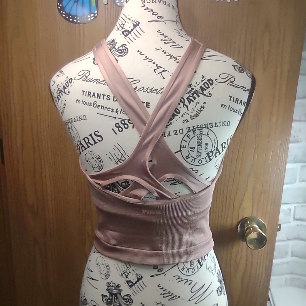 Sm. Tan Sleeveless Top - Picture 3 of 10